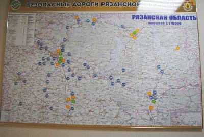Более 60 камер фиксации нарушений ПДД установят в следующем году в Рязанской области